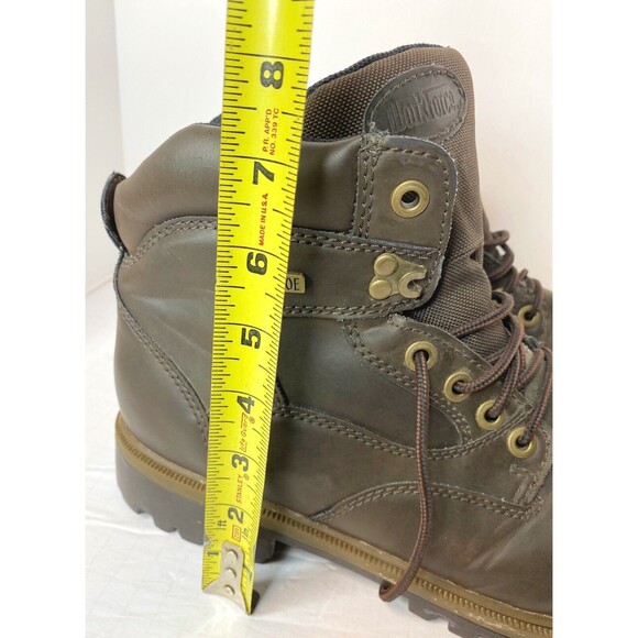 WorkForce Steel Toe, Oil Resistant, Slip Resistant Brown Work Boots Size 11❤️ - Picture 11 of 16